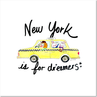 New York is for Dreamers Posters and Art